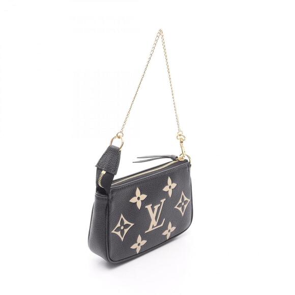 LOUIS VUITTON Black Monogram Leather Mini Bag - Picture 2 of 6